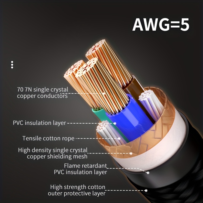 TODN HIFI OCC power cable hifi high end audio cable gold plated plug US  Vseries connection filter