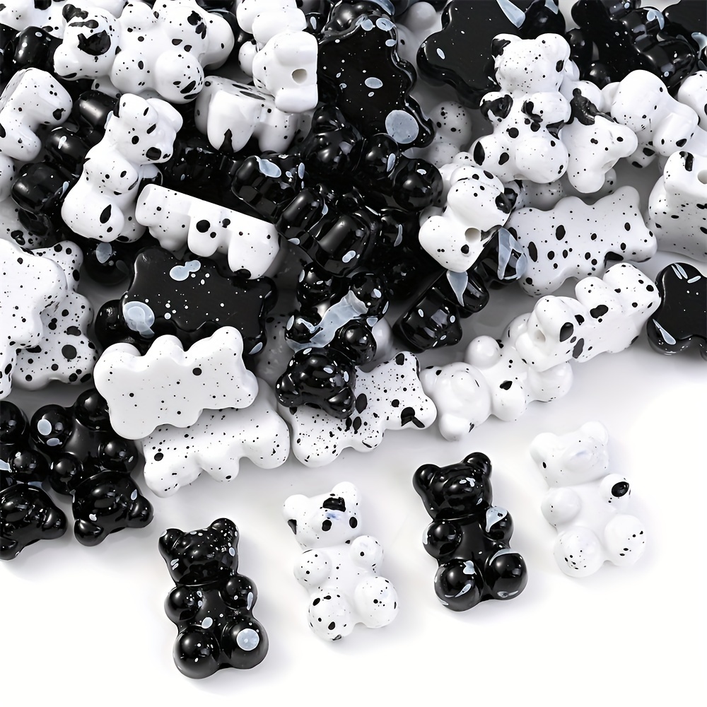 100 Pcs Bear Charms For Nail Charms Gummy Bear Charm Resin Bear For Acrylic  Nail