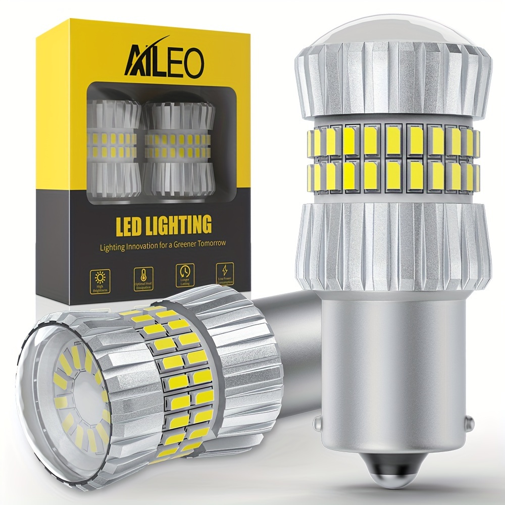 LED Car Lights Bulb  MAXGTRS - 2× 9-48V T10 W5W LED Bulbs Canbus