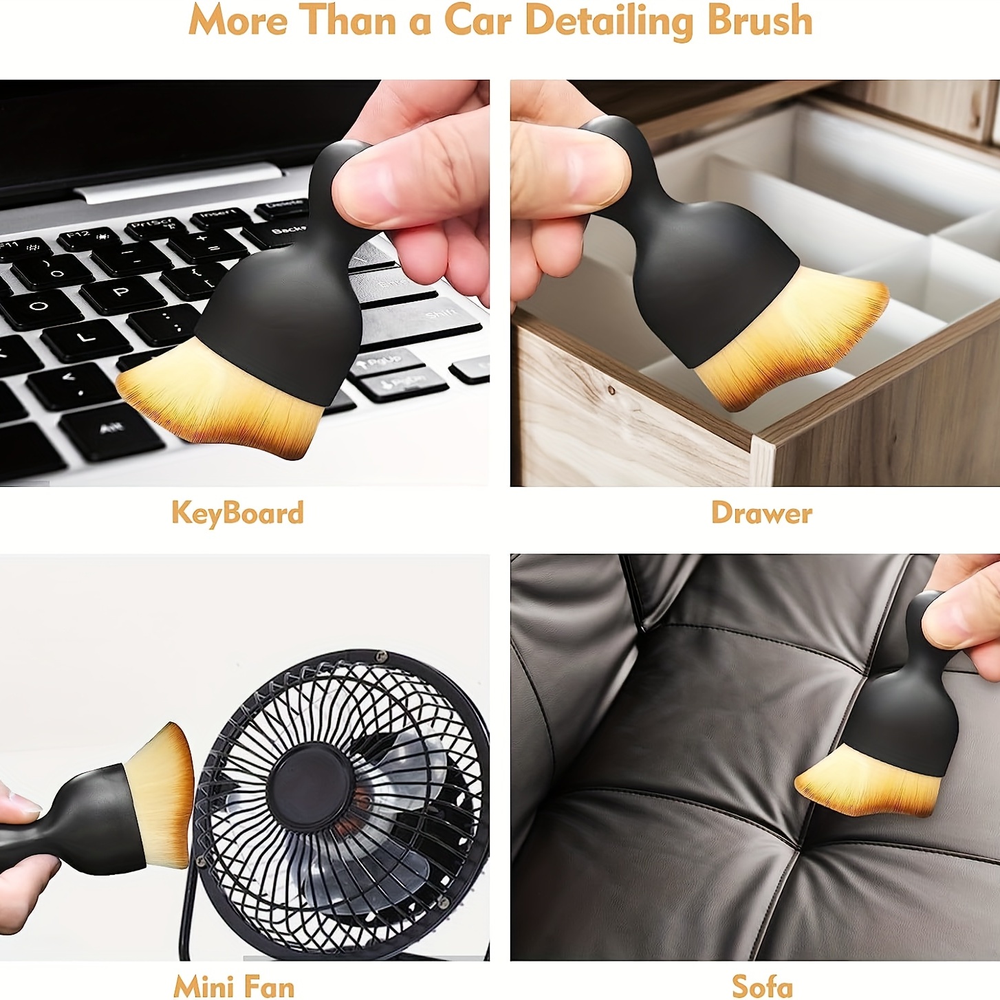 Ultra Soft Mini Detailing Brush Anti Scratch Detail Brush Car