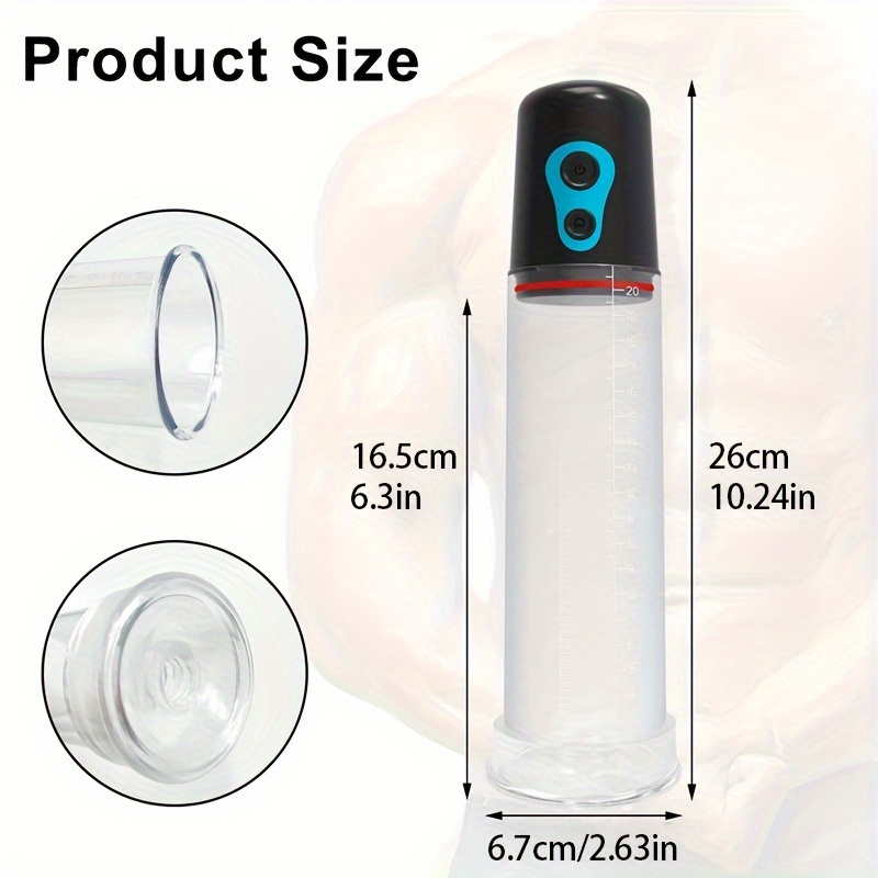 Manual Penis Pump Male Erotic Exerciser Masturbation Cup - Temu