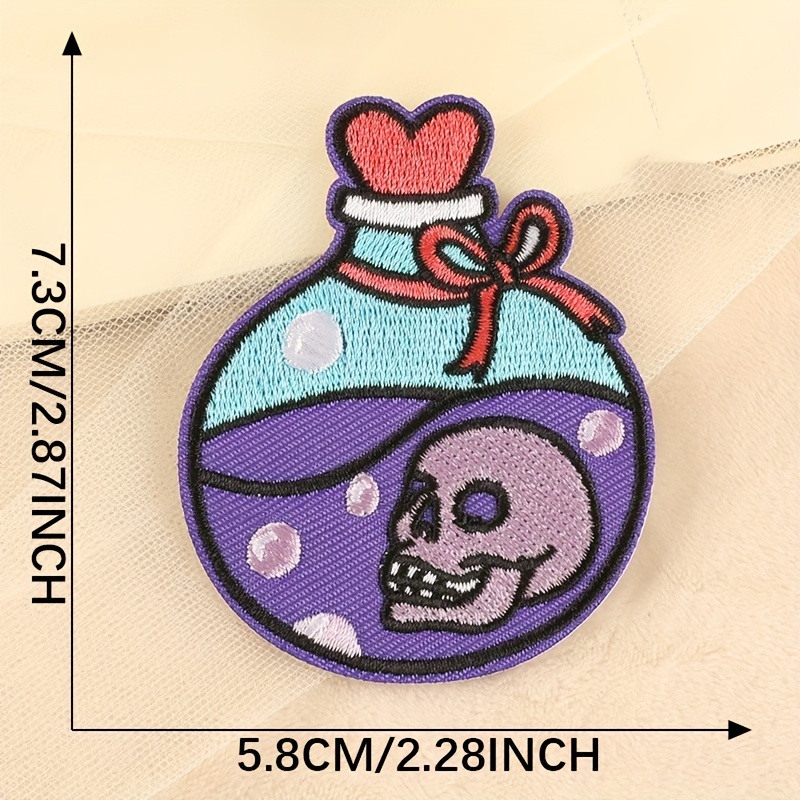 Embroidery Label Embroidery Stickers Accessories Roses Sea - Temu