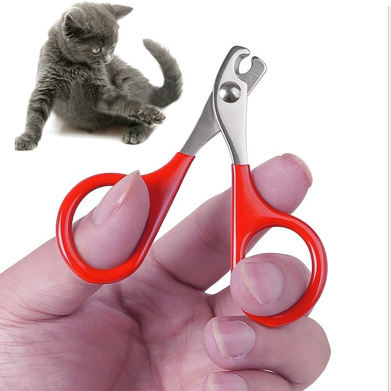 Cat Nail Clippers For Small Dog Cat Pet Claws Nails Scissors Trimmer Pet  Grooming Supplies - Pet Supplies - Temu