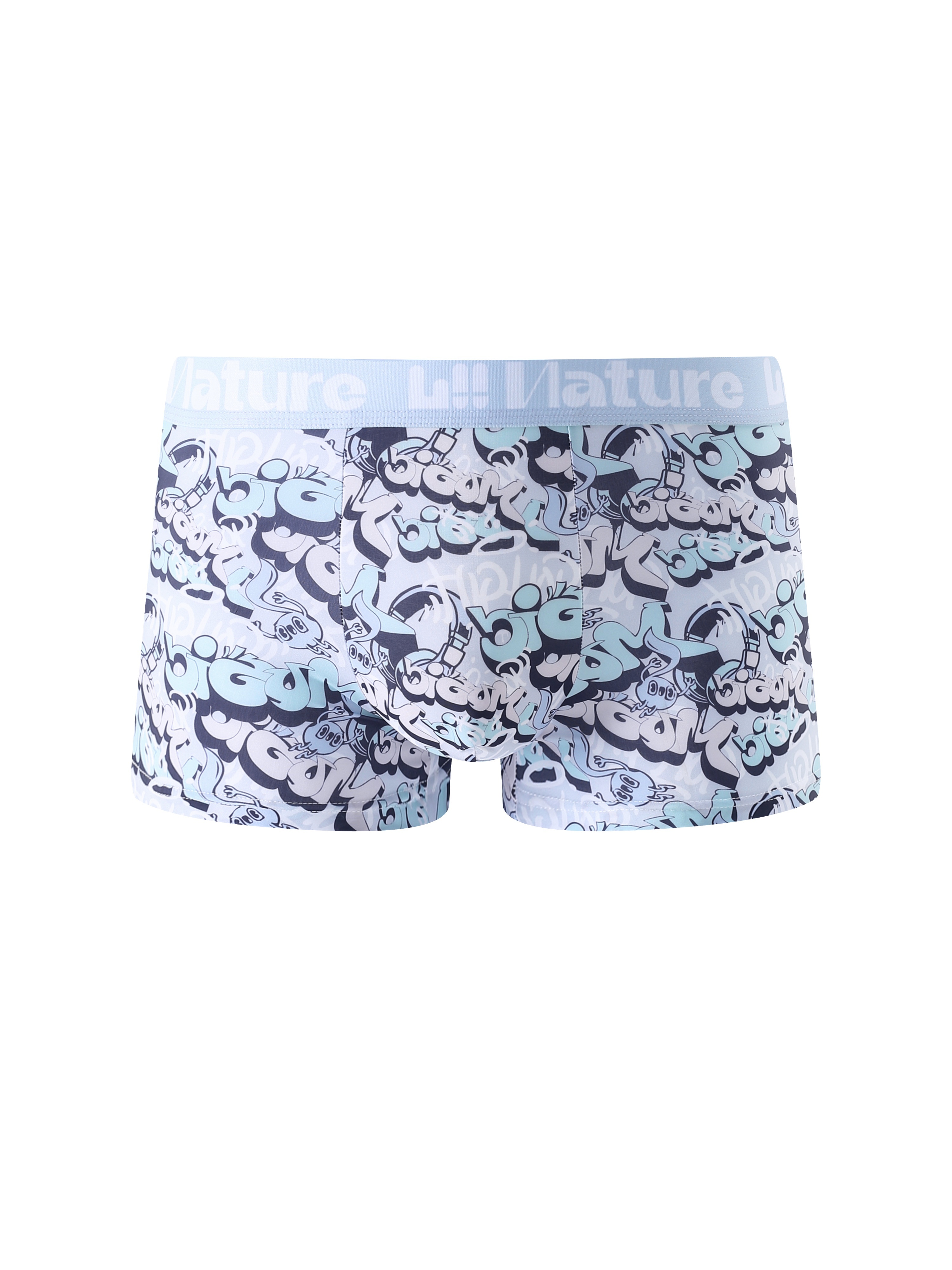 Men's Ice Silk Cool Boxer Briefs Fashion Cartoon Graphic - Temu Philippines