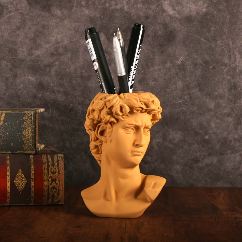 Modern Desktop nordic home decor Decorative sculptures home david statue  greek statue Decorative statues Head Bust sculpture