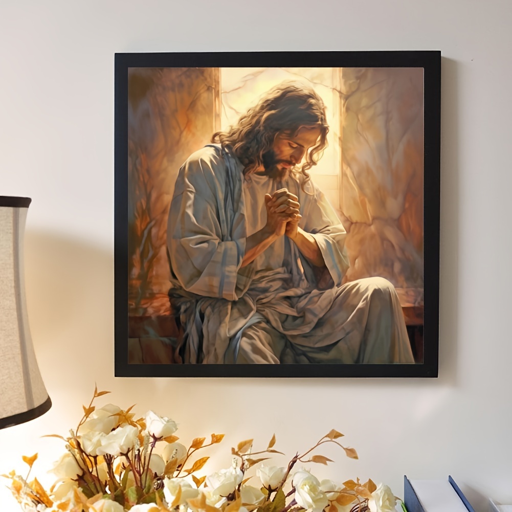  Virgin Mary and Jesus Diamond Painting Kits for Adult  Beginners,5D DIY Diamond Art Kit Mother of God,Christian Religious Diamond  by Numbers,Round Full Drills Gem Paintings Art for Home Wall Decor