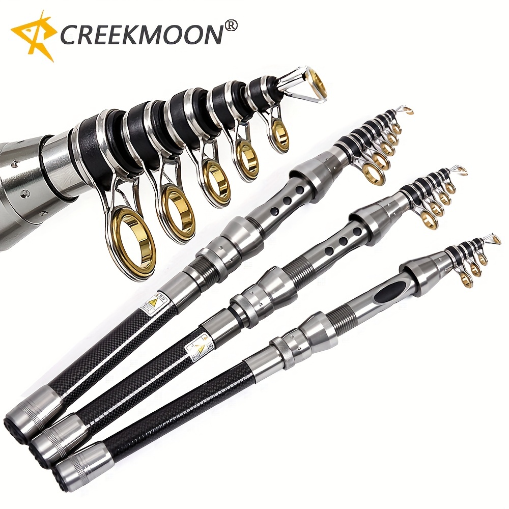 1pc Fishing Rod - 24t Carbon Sensitive Casting Rod With Twin-tip