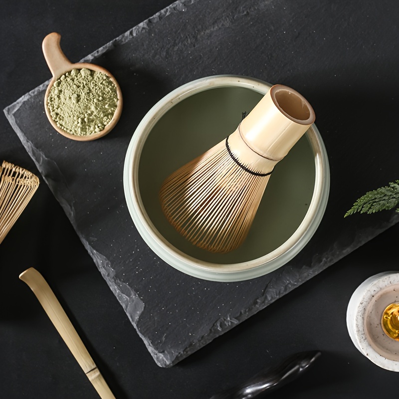 Chasen Matcha - Batidor de bambú hecho a mano para polvo para té verde o  café