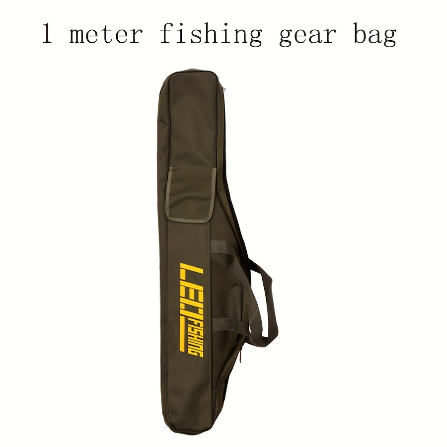 Extra Long Foldable Fishing Rod Bag Large Capacity Rod Storage