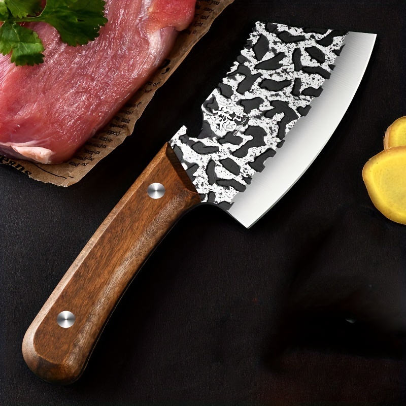 1pc Mini Cleaver Knife: The Perfect Outdoor Knife for Fish, Meat, and Fruit  Cutting!