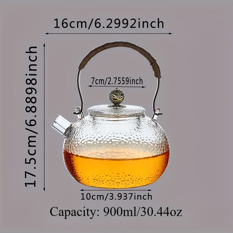 Tea Pot High Temperature Resistant Glass Teapot Household Temu