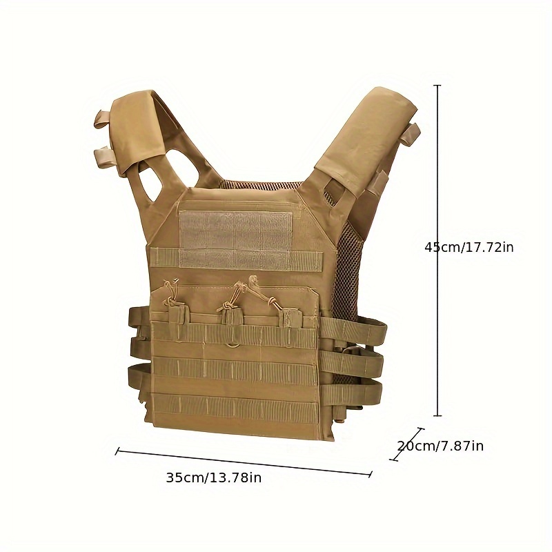 Chaleco táctico táctico multifuncional del ejército del CS chaleco de  airsoft transpirable y de liberación rápida chaleco táctico