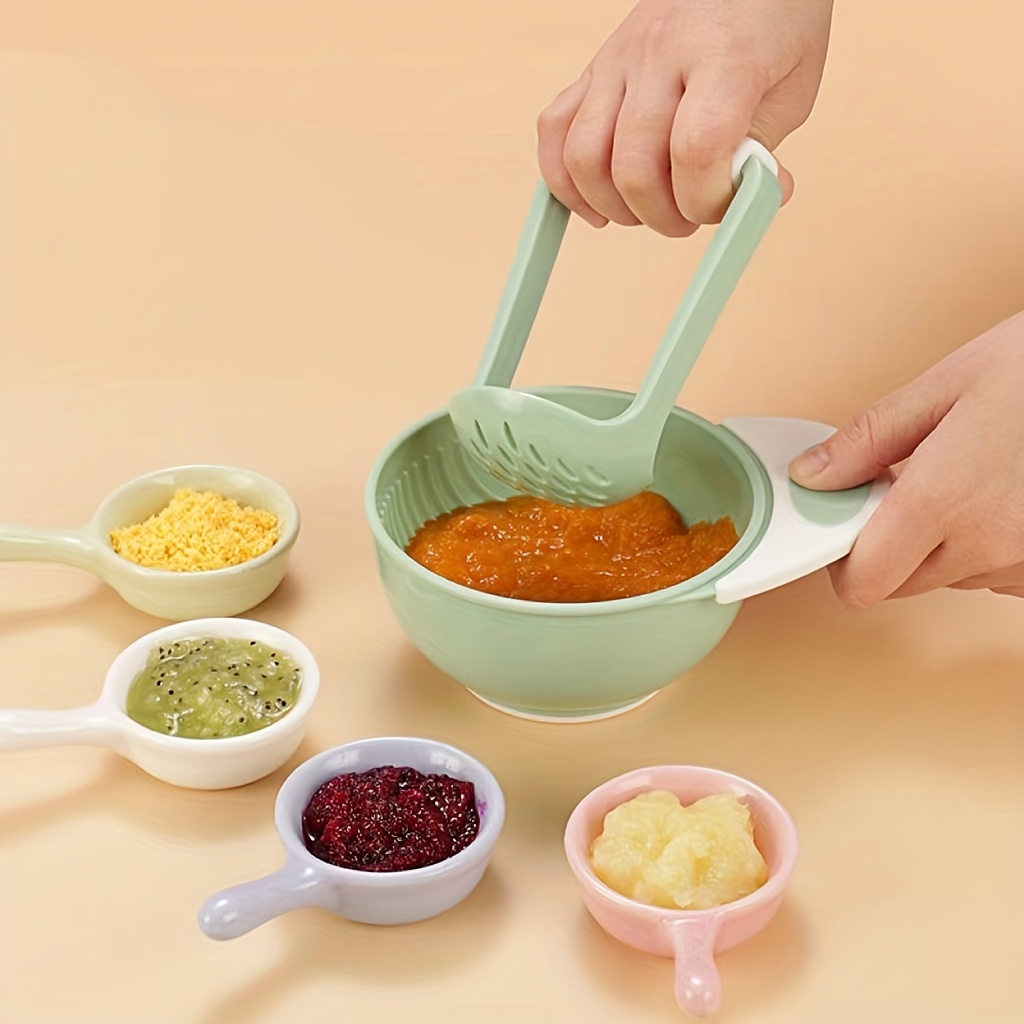 Baby Products Online - Bpa Free Baby Food Grinder Mill Baby Food Grinding  Bowl Manual Food Grinding Children's Handmade Tools Feeding Bowl for Food  Processor - Kideno