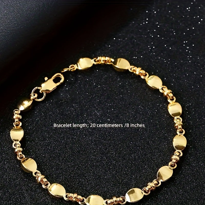 Men's Boho Style Alloy Necklace Bracelet Set