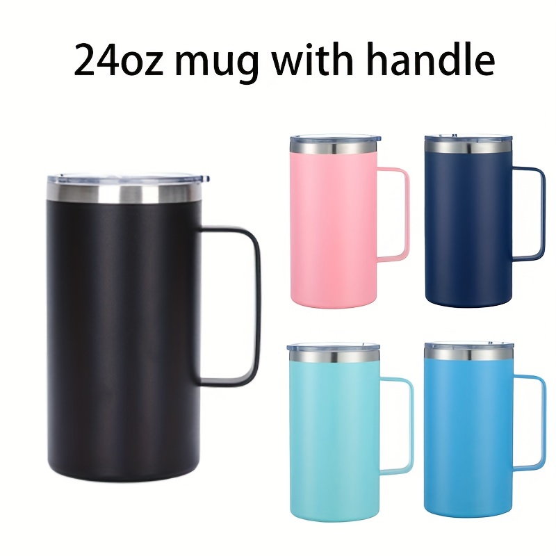 Plastic Tumbler Handle For Mug, Lightweight Spill Proof Cup Grip Holder Cup  Accessories - Temu