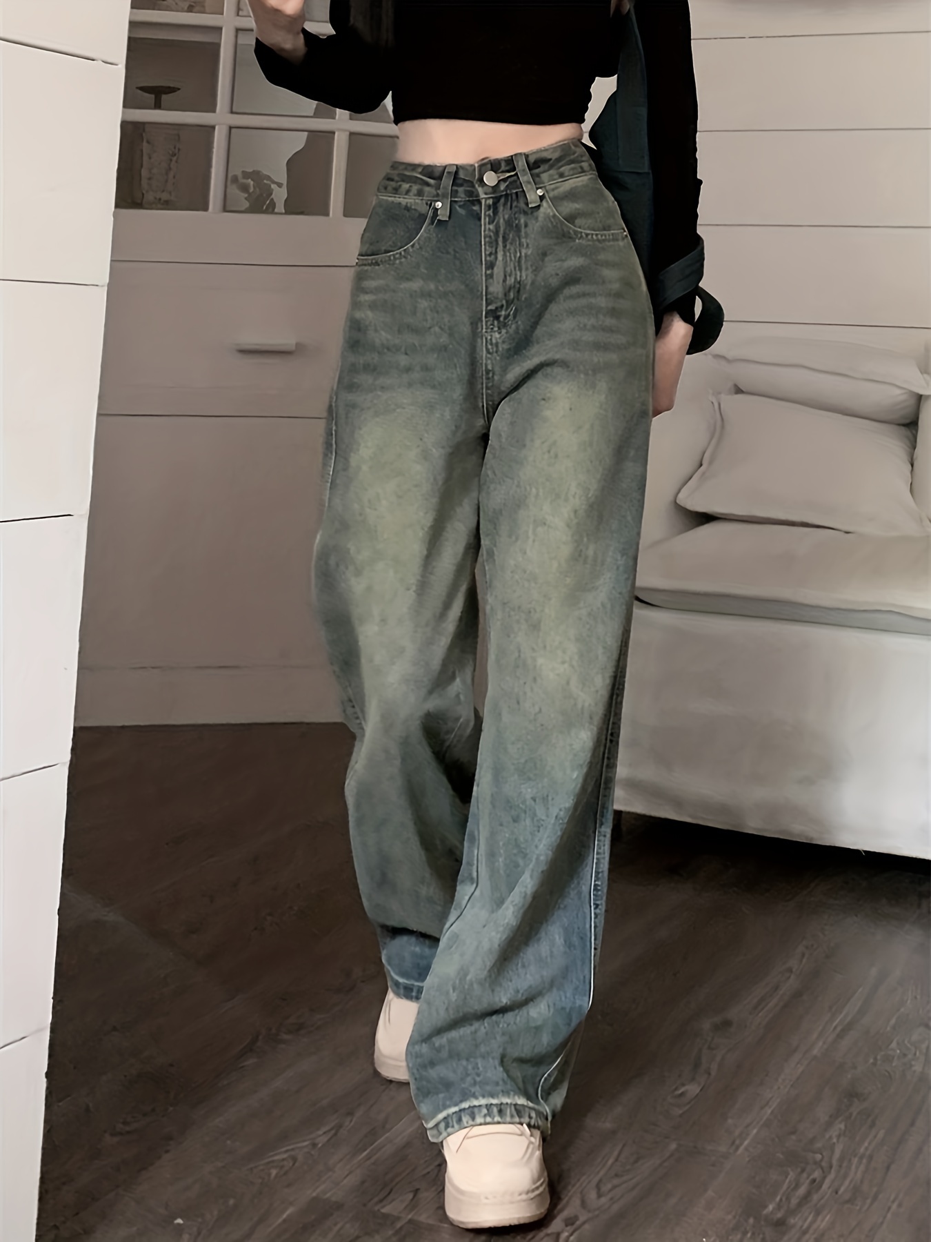 Jeans Korean - Temu
