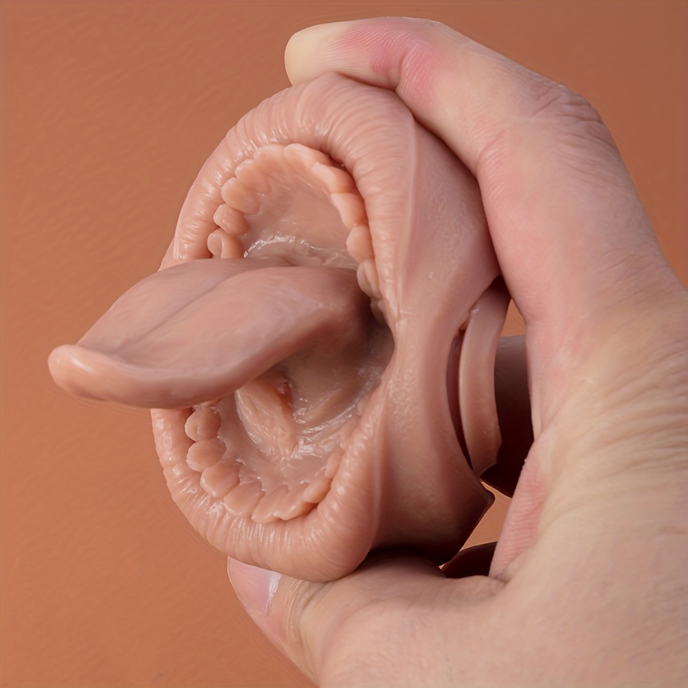 Soft Silicone Body Part Model Human Ear Mouth Eye Tongue - Temu