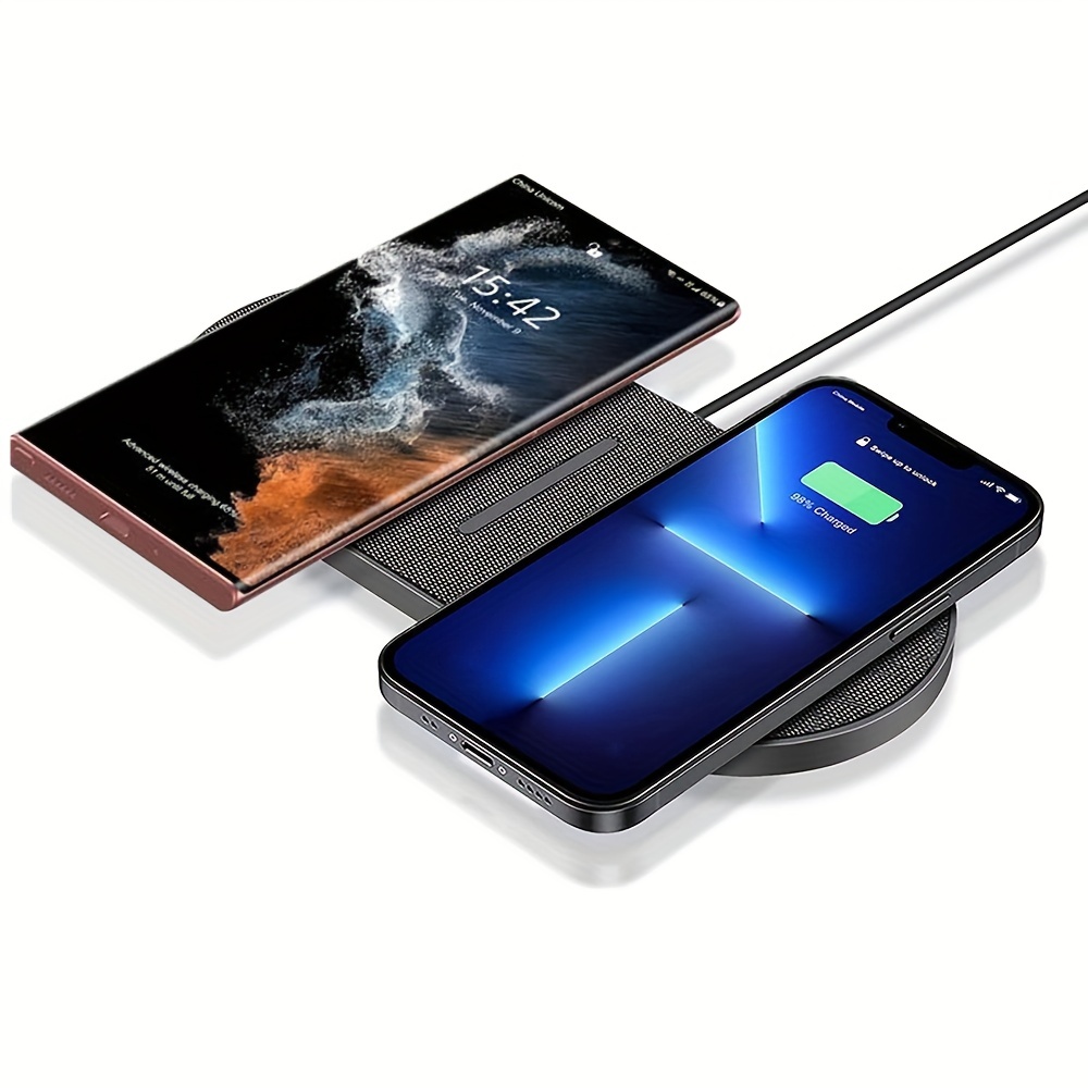 Cargador inalámbrico magnético para iPhone 15/14/13/12 - Cargador  Mag+adaptador USB C de 20 W, soporte de carga inalámbrica rápida con cable  de 5 pies