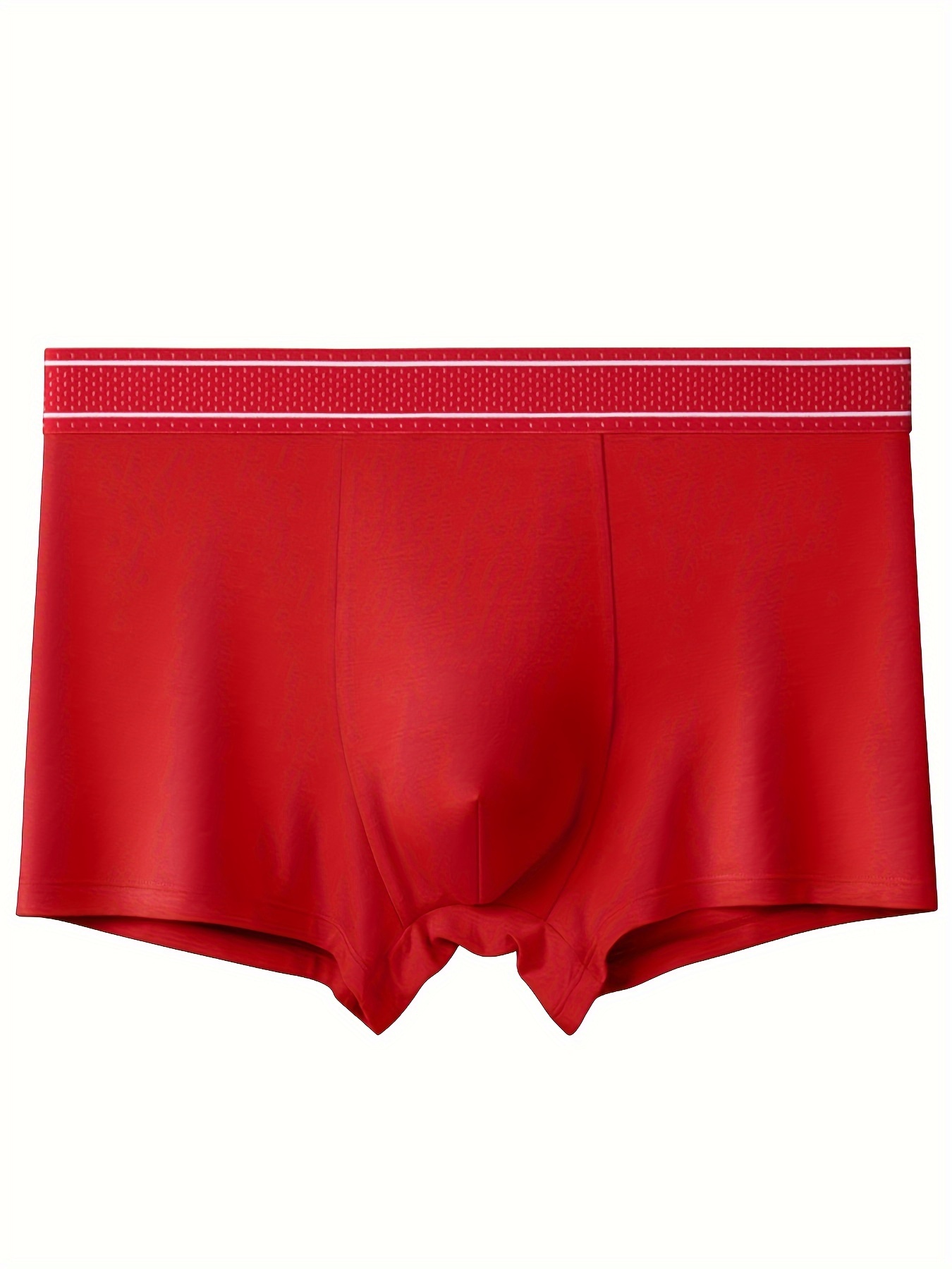 Men Boxer-Briefs Comfortable Underpants Sports Boxer-Briefs High Waist  Underpants 