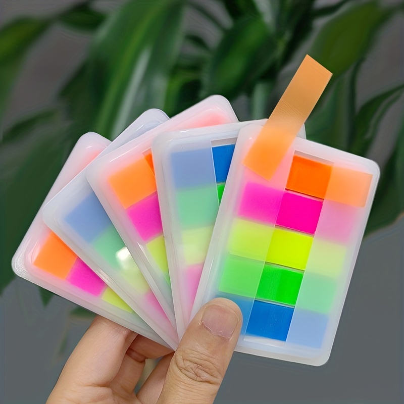 Transparent Sticky Note Pads Waterproof Self adhesive Pad - Temu