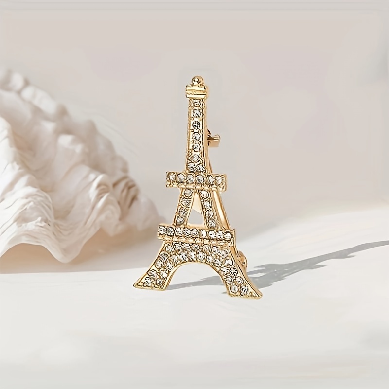 Eiffel on sale tower brooch