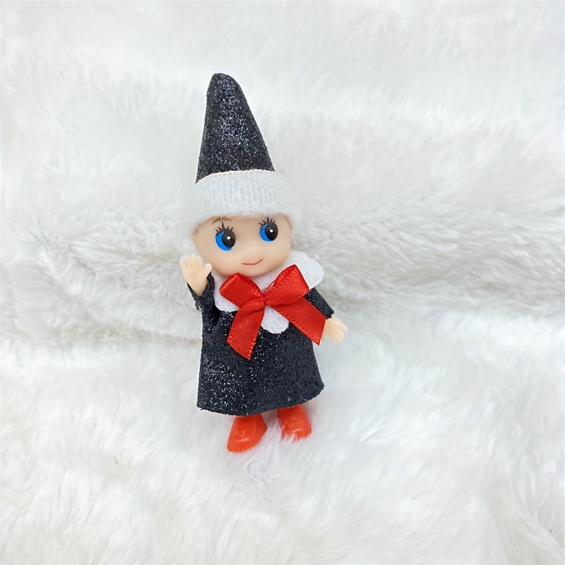 Christmas Elf Doll Pearly Glitter Costumes - Temu