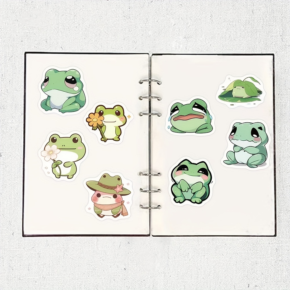 Frog Stickers Laptop, Skateboard Stickers Frog