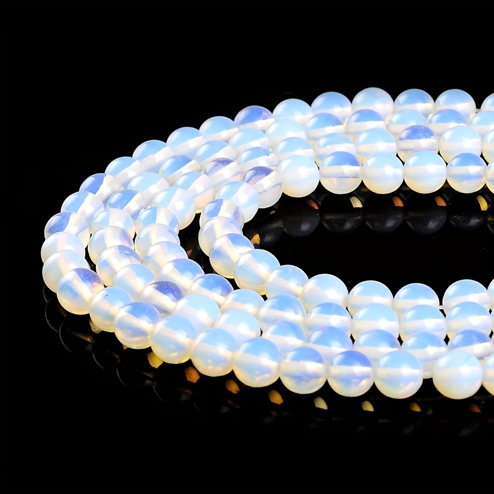 Natural Stone Opal Beads, 6-10mm for DIY Jewelry Making