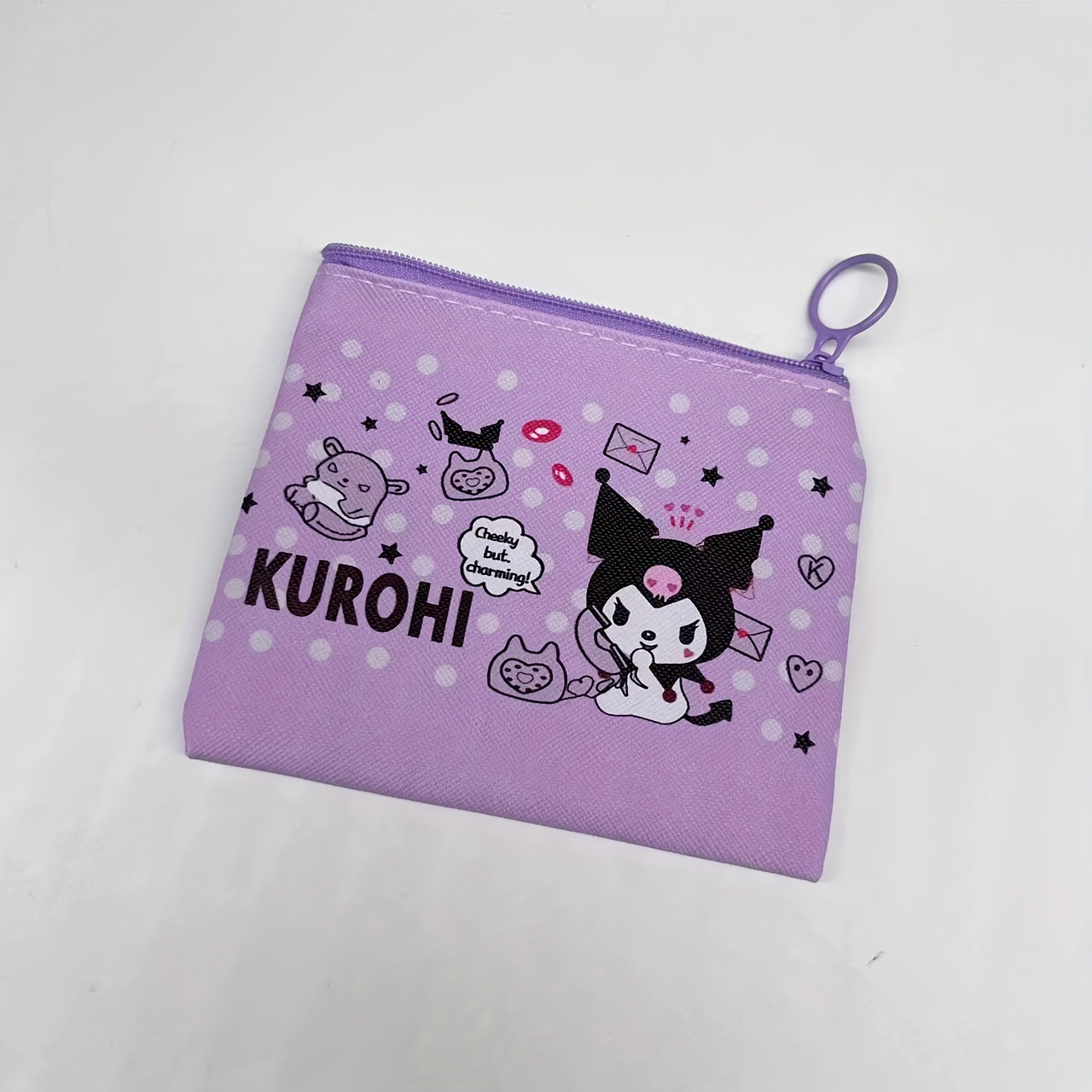Miniso & Cute Coin Purse, Kuromi Melody Cinnamoroll Wallet, Kawaii