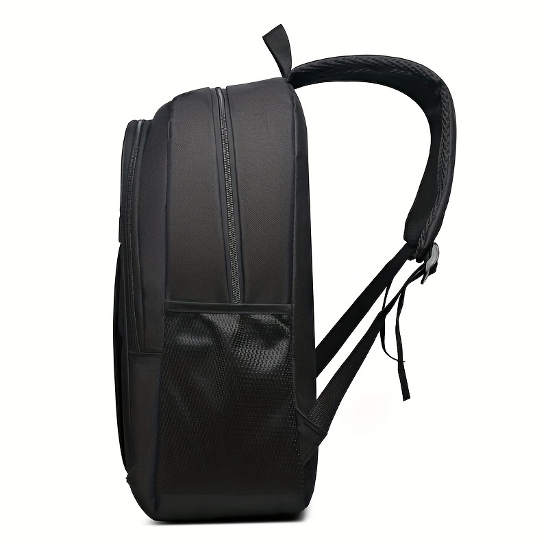 Mochila escolar, mochila de gran capacidad, bolsa de senderismo de tela multicapa unisex