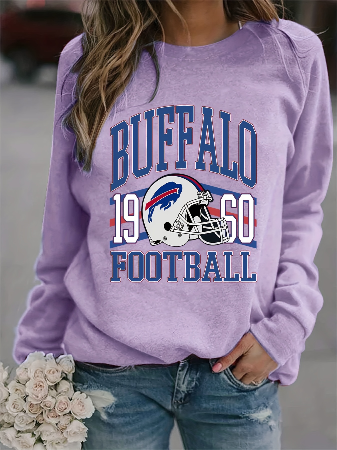 Buffalo Bills Pet Crewneck Hoodie - Xs