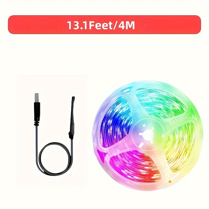 Led Strip Lights Rgb 5050 Infrared 44 Key Controller Night Temu