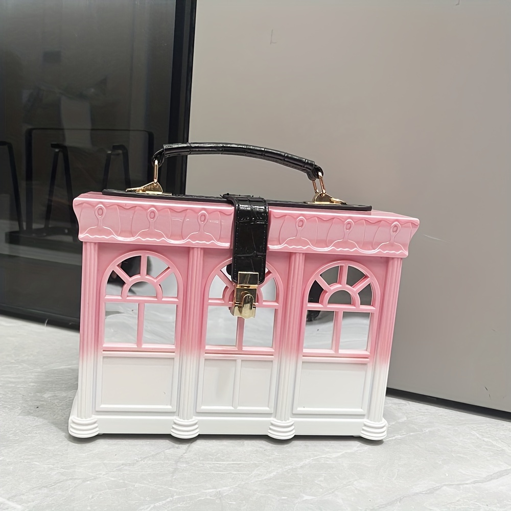 Victorian Acrylic Box Handbag