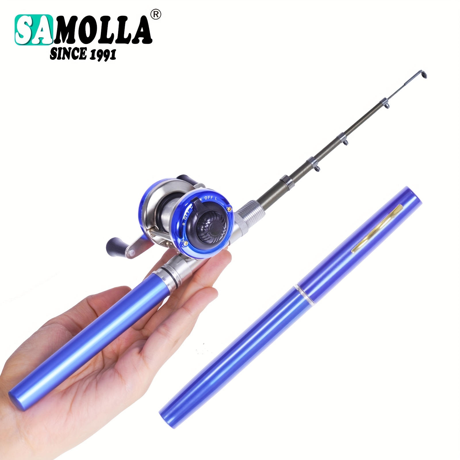 Sea Fishing Rod Reel Combo Fishing Tackle Set Telescopic - Temu
