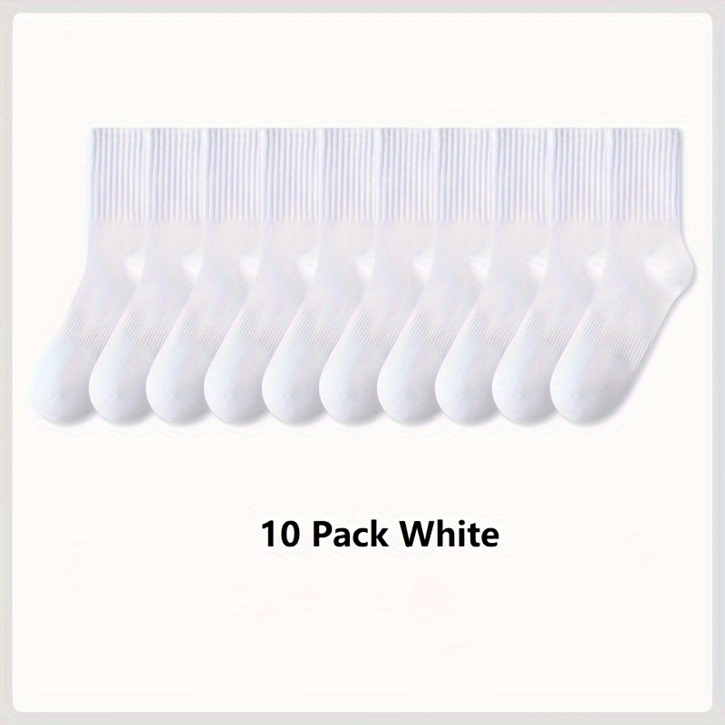 Men's Ankle Socks, 10 Pack