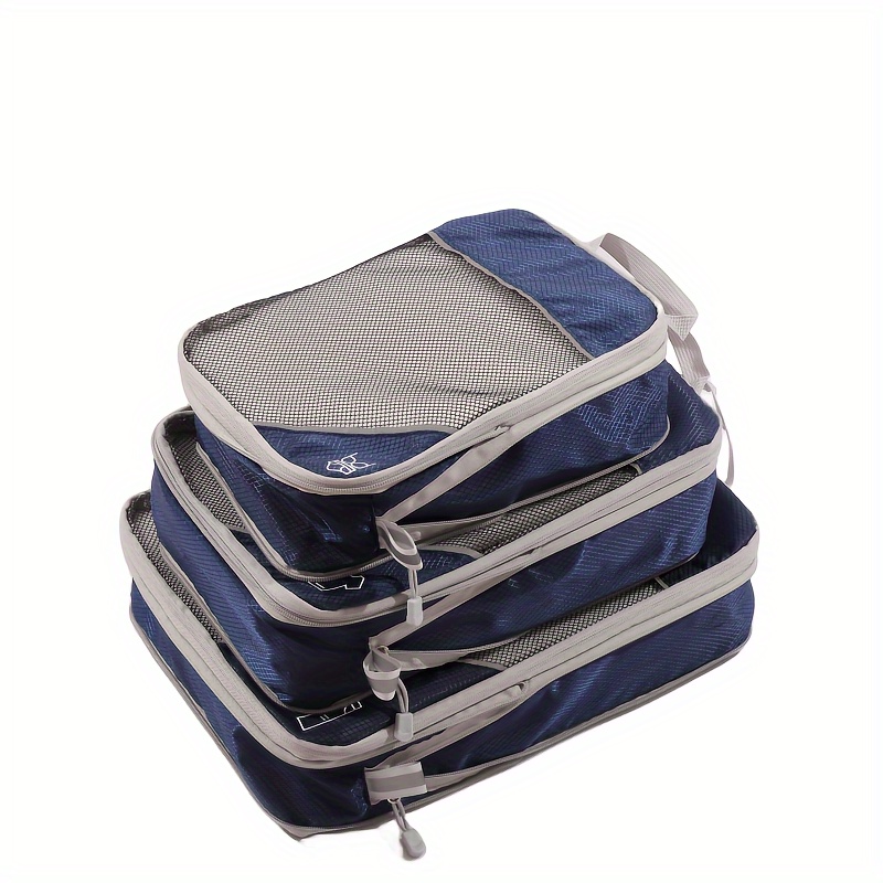 Compression Packing Cubes Travel Luggage Organizer - Temu United Kingdom