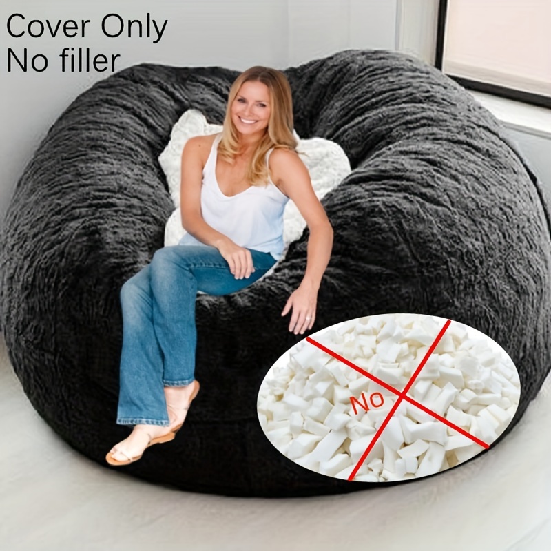 Super Soft Stuffed Animal Storage Bean Bag Chair Cover (no Filler Included),  Extra Large Stuffable Bean Bag, Comfortable And Convenient Solution For  Storing Stuffed Animals - Temu Germany
