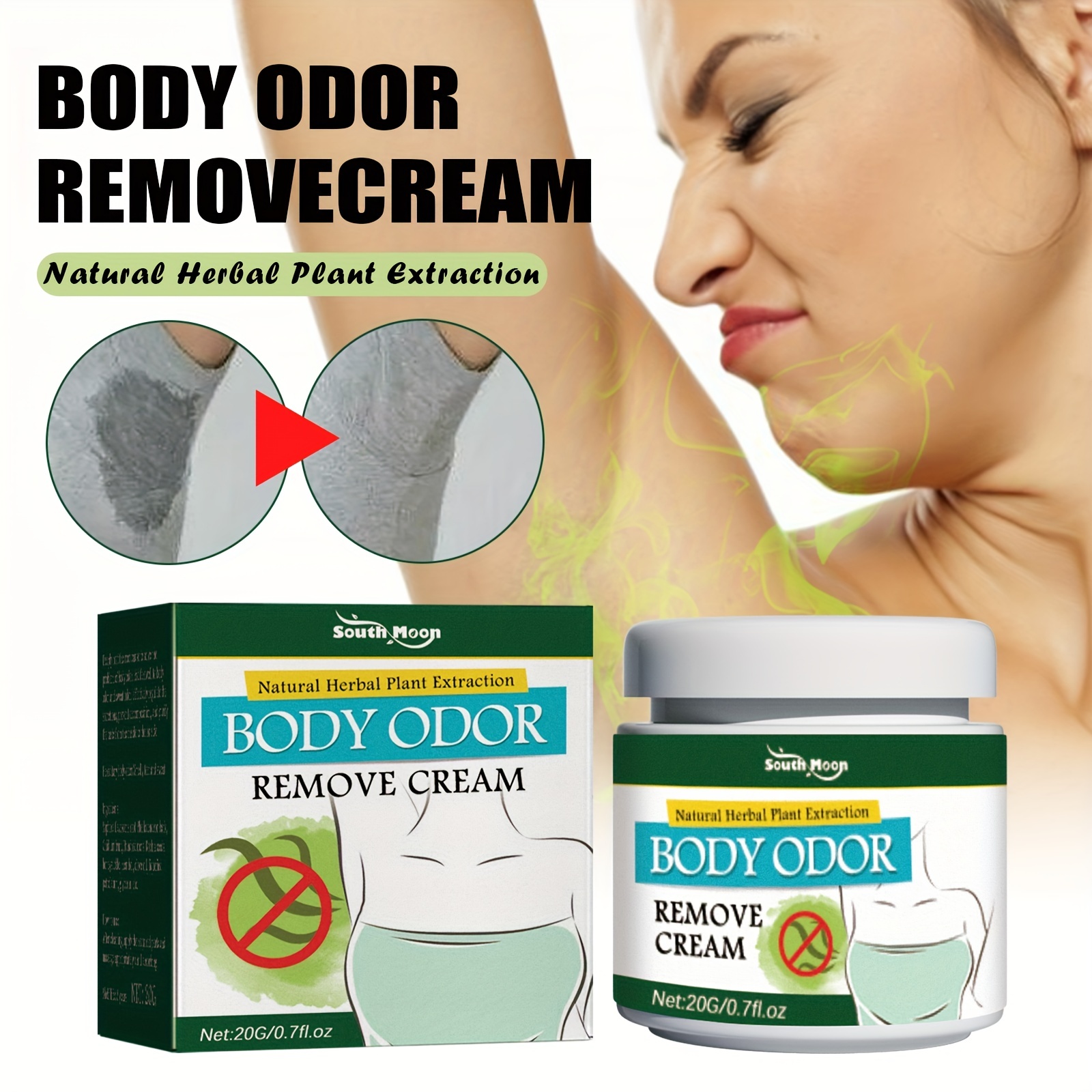 Soothing & Moisturizing Underarm Deodorizing Cream for Women