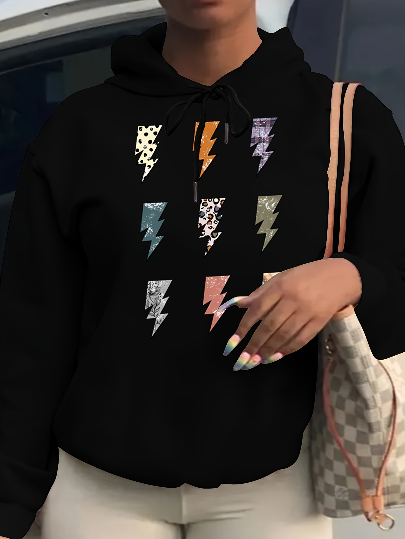 Sudadera Con Capucha Para Niños De Invierno - Estampada, Cálida, Con Conjunto Interior A Juego, Tela Suave De Poliéster
