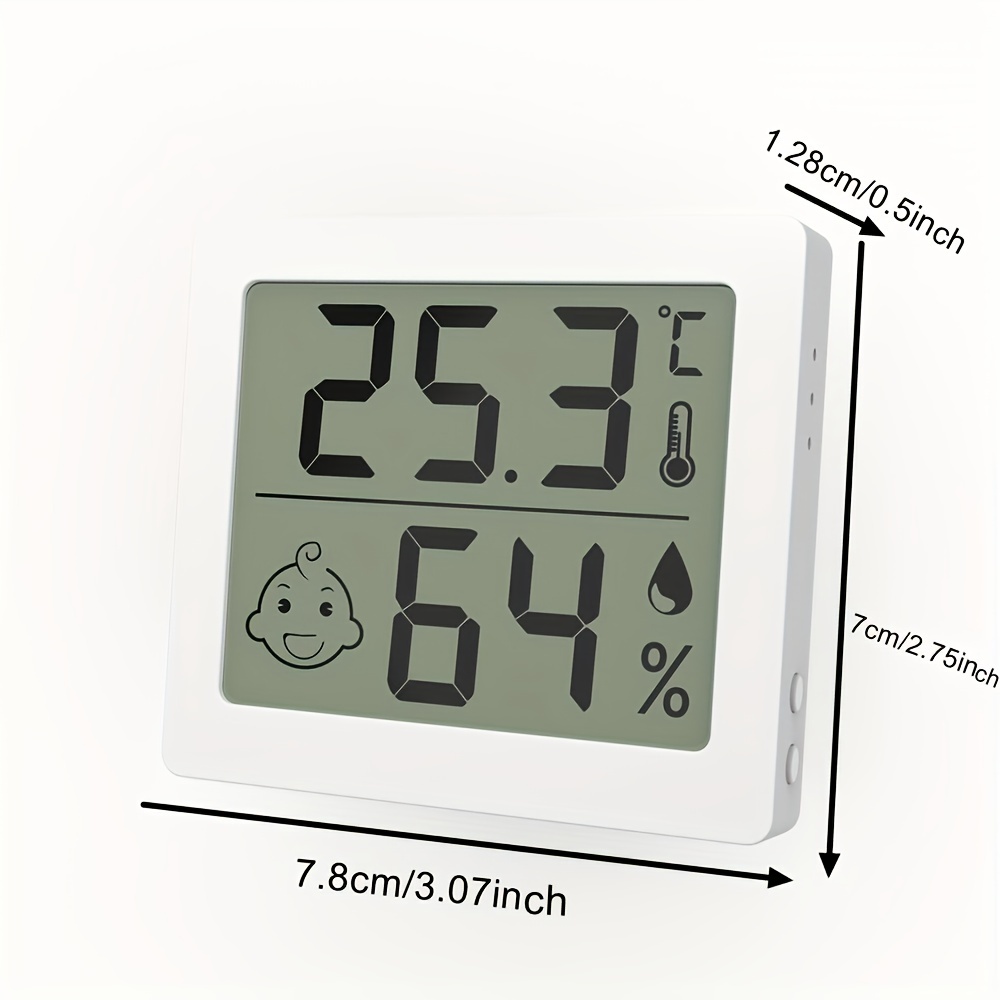 1pc Digitales Thermometer Innen Außen Thermometer Hygrometer