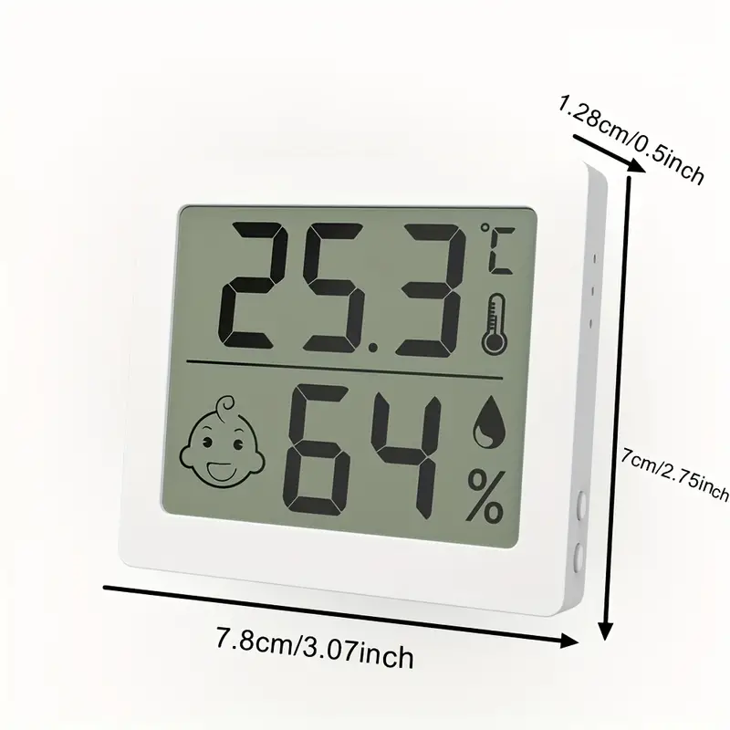 1pc Digitales Thermometer Innen Außen Thermometer Hygrometer - Temu  Switzerland
