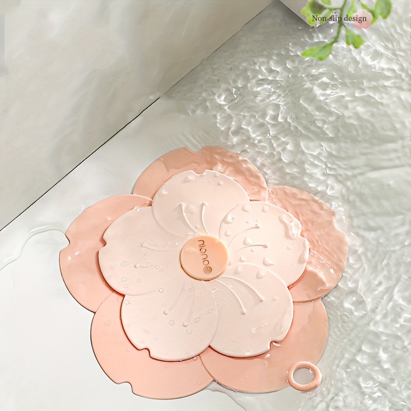 1pc Flower Design Spill-Proof Pot Lid