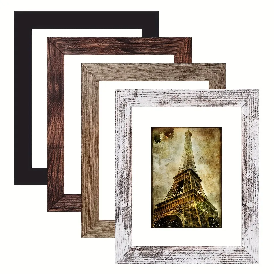 8x10 Picture Frame Display Pictures5x7 Mat 8x10 Without Mat - Temu
