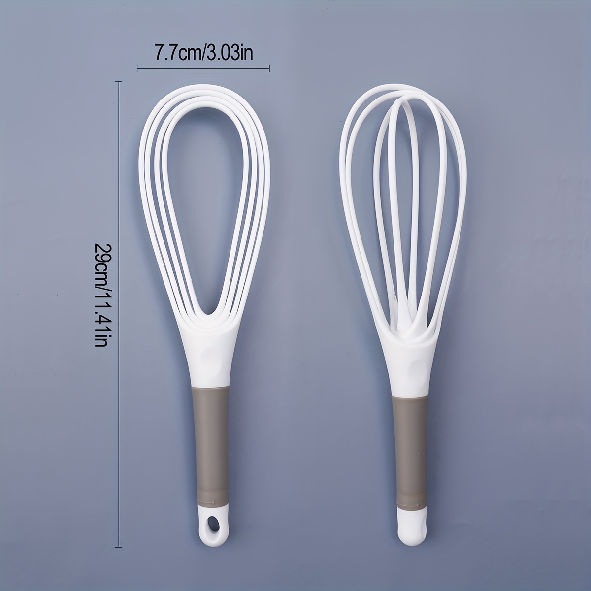 Twist Whisk, 2-in-1 Collapsible Balloon And Flat Whisk, Kitchen Gadgets,  Kitchen Stuff, Kitchen Accessories, Home Kitchen Items - Temu