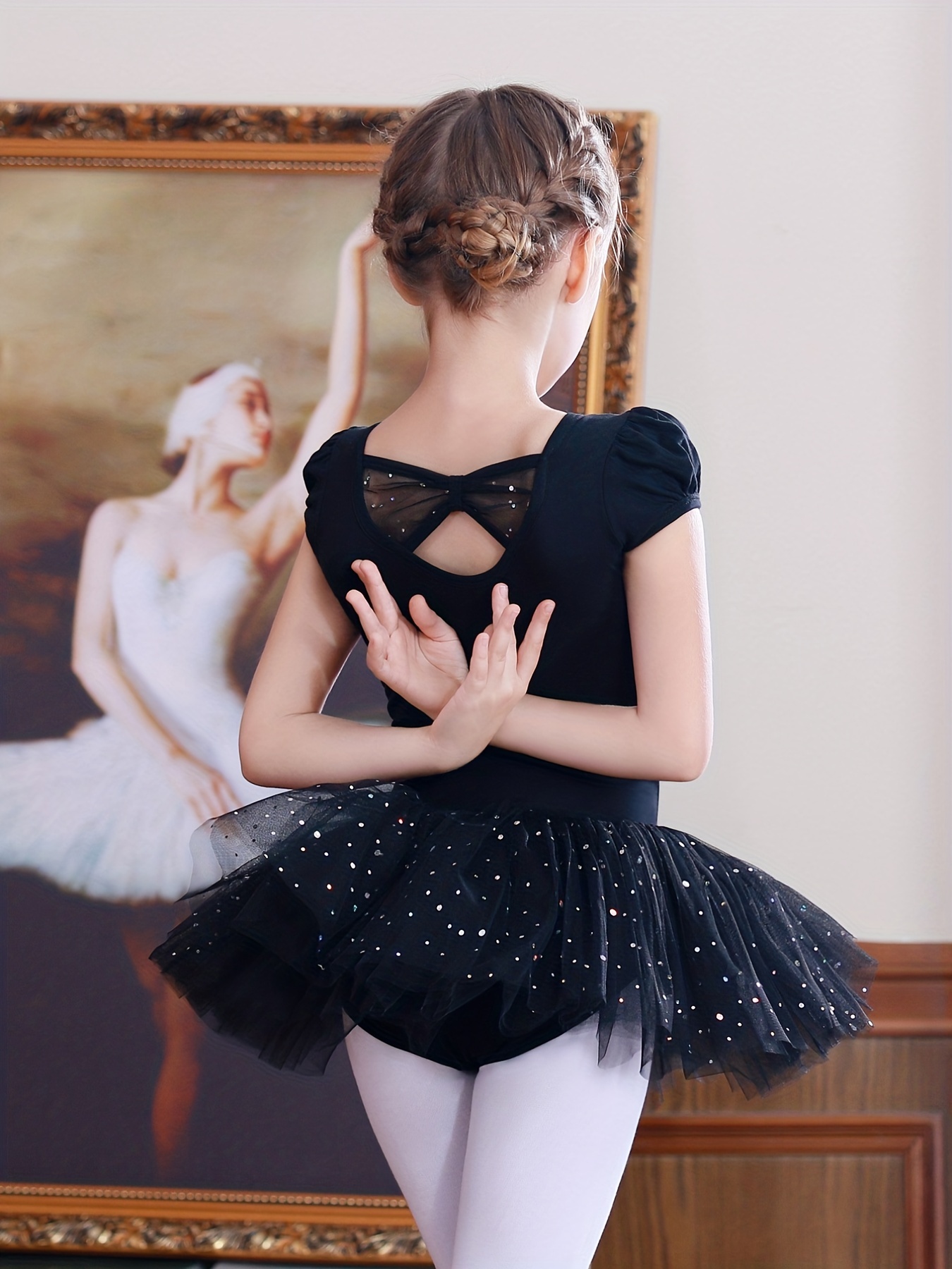 US Girls Ballet Tutu Skirt Gymnastics Leotard Dress Kids Yoga