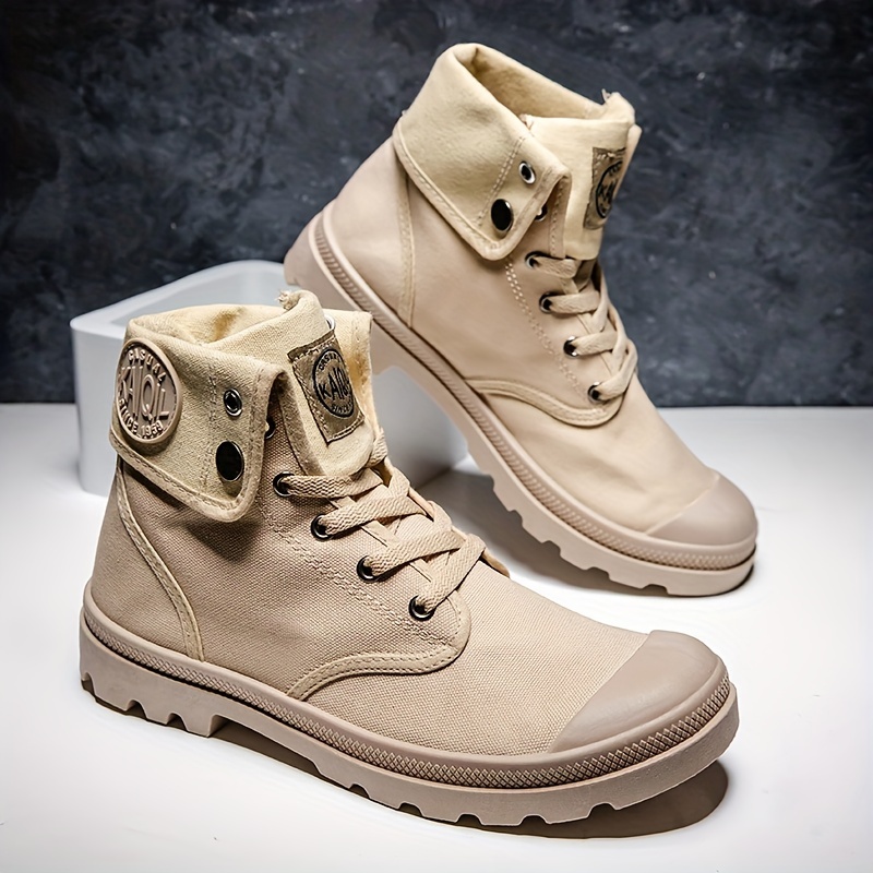 Canvas shop walking boots