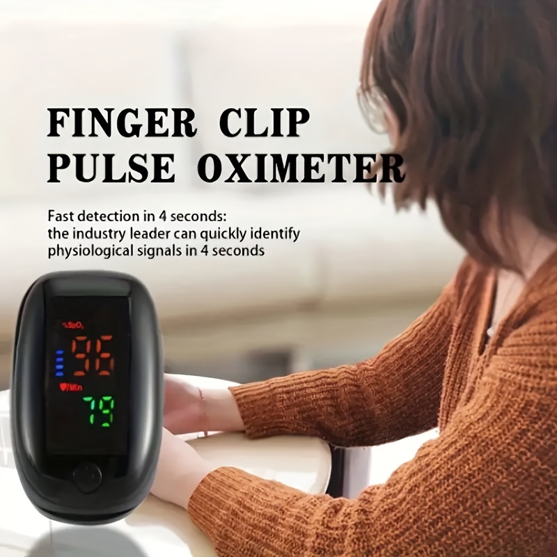 Oxímetro de pulso preciso para la yema del dedo para adultos - Temu