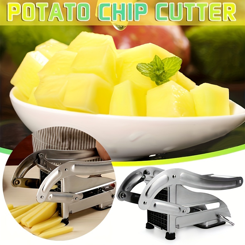 Potato Slicer Cyclone Potato Machine Manual Potato Chipper Waffle