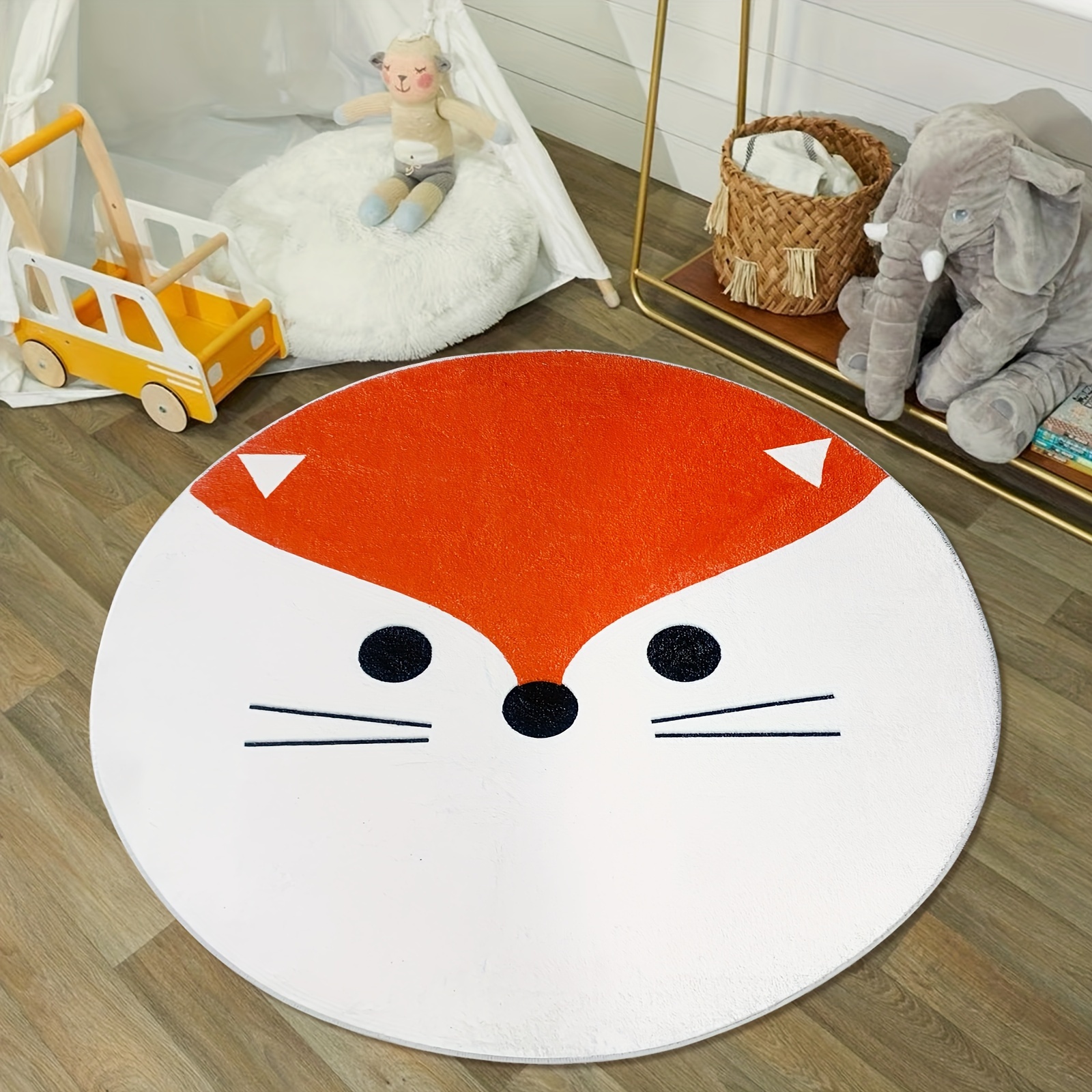 Creative Cartoon Animal Pattern Area Rug Large Size Super - Temu