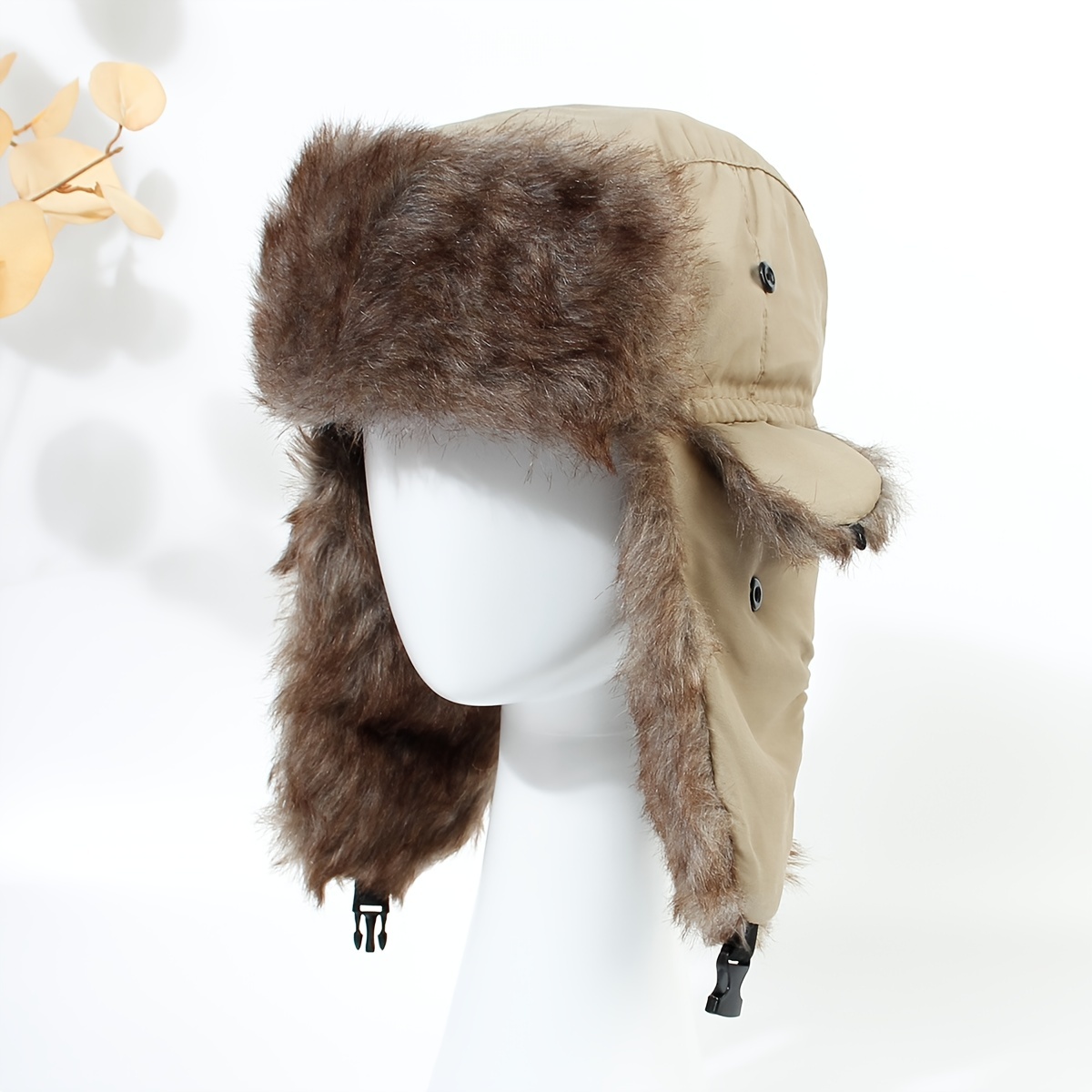 Unisex Winter Hat Russian Earflap Hat Keep Warm Ski Hat Men - Temu